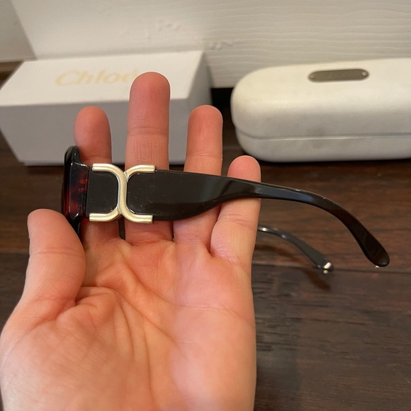 Chloe Womens Sunglasses CL2239 Tortoise Brown - Picture 7 of 16